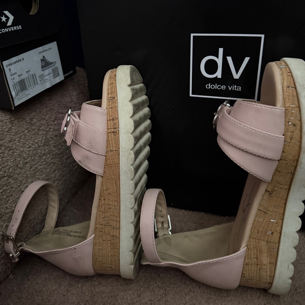 Jessica Simpson Blush Platform Sandals
